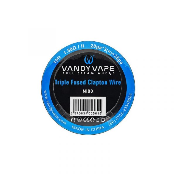 Rollo Alambre Clapton Wire Ni80 10ft Vandy Vape