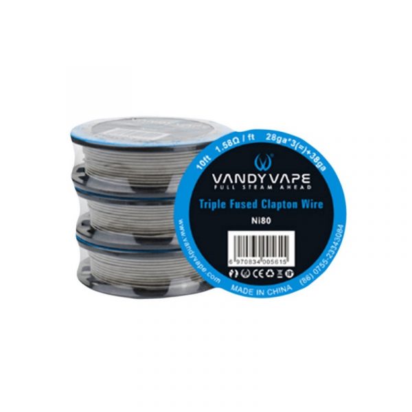 Rollo Alambre Clapton Wire Ni80 10ft Vandy Vape