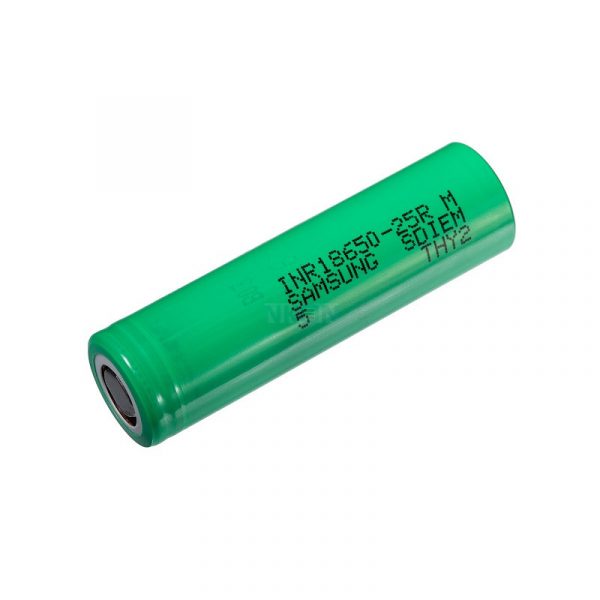 Batería 18650 Samsung 25R 2500mAh-25A