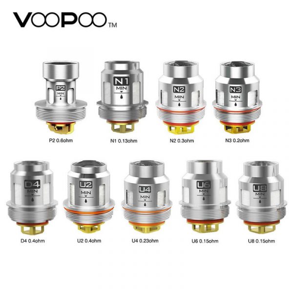 Kit 5 Resistencias Uforce VOOPOO