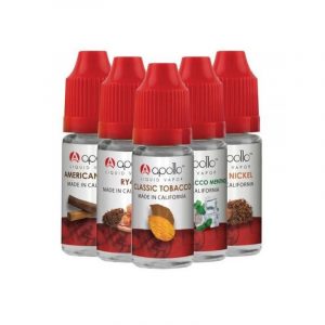 Kit 50ml Apollo E-Liquid (5x10ml) Mixed Flavors