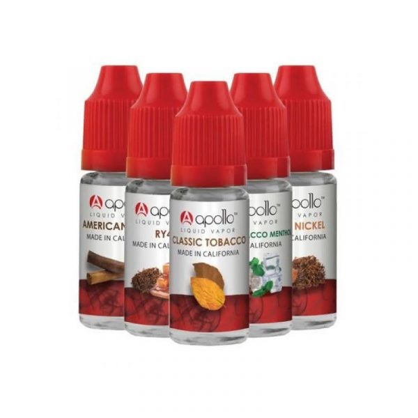 Kit 50ml Apollo E-Liquid (5x10ml) Mixed Flavors