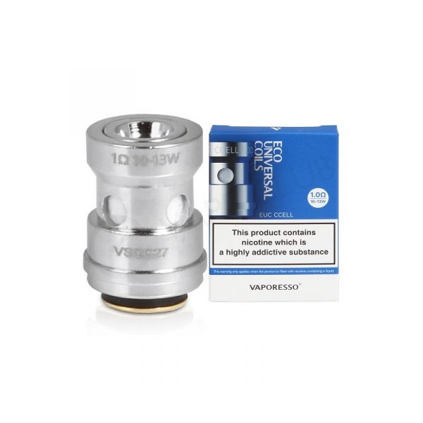 Kit 5pcs Resistencias EUC CCELL Vaporesso 1.0 Ohm