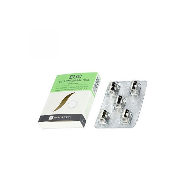 Kit 5pcs Resistencias EUC CCELL Vaporesso 1.0 Ohm