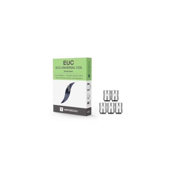 Kit 5pcs Resistencias EUC CCELL Vaporesso 1.0 Ohm